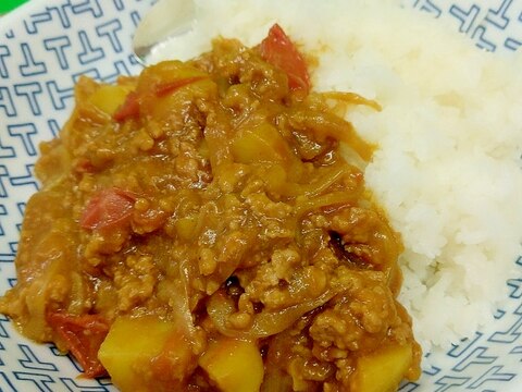 電子レンジde子供が大好き簡単スピードカレー♪